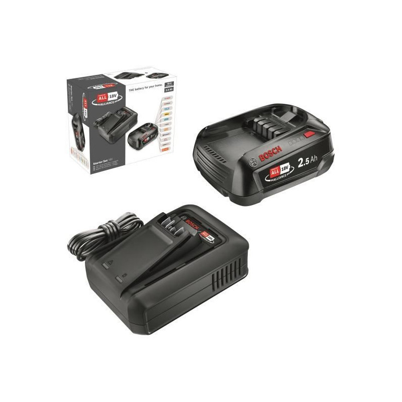 Starter Set 18V (1 x 2.5Ah + AL 18V-44)