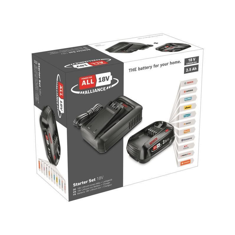 Starter Set 18V (1 x 2.5Ah + AL 18V-44)
