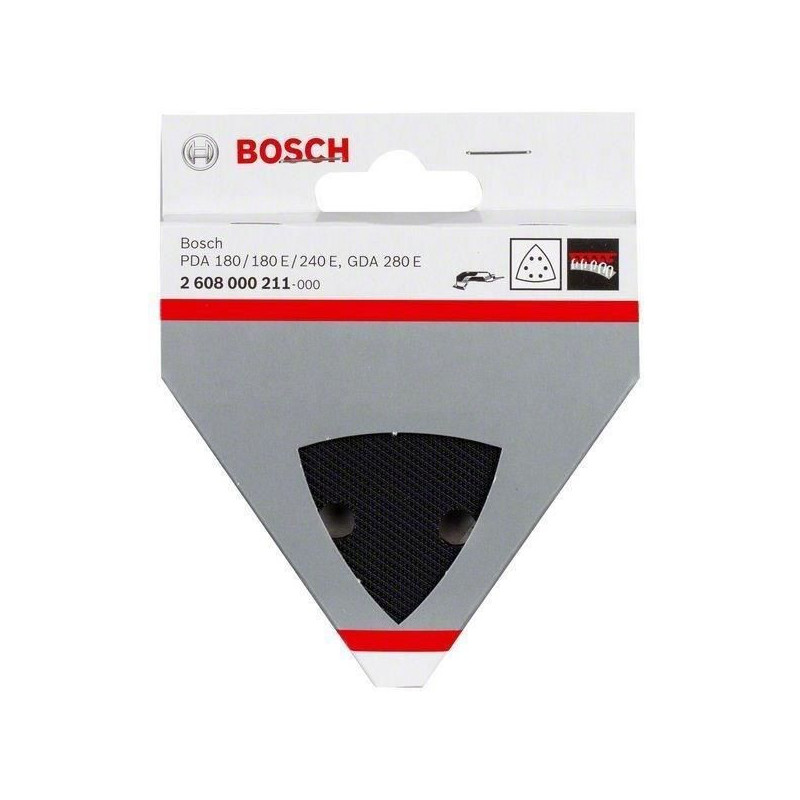 Sanding pad For PDA 180, PDA 180 E, PDA 240 E - BOSCH