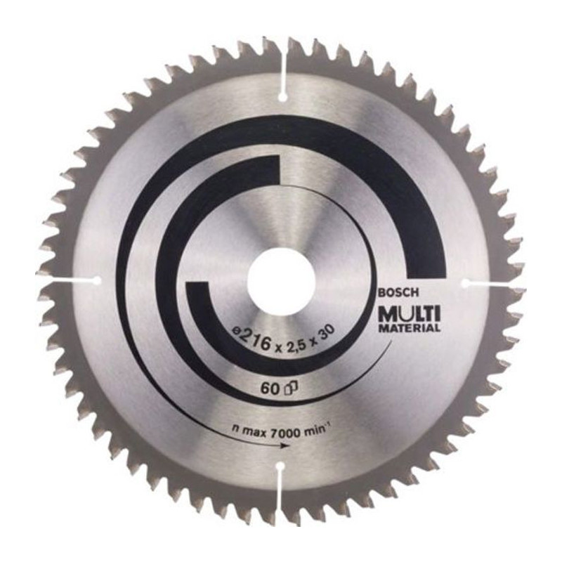 BOSCH PROFESSIONAL Carbide Circular Saw Blade 216 x 30 x 2.5 mm (60 te