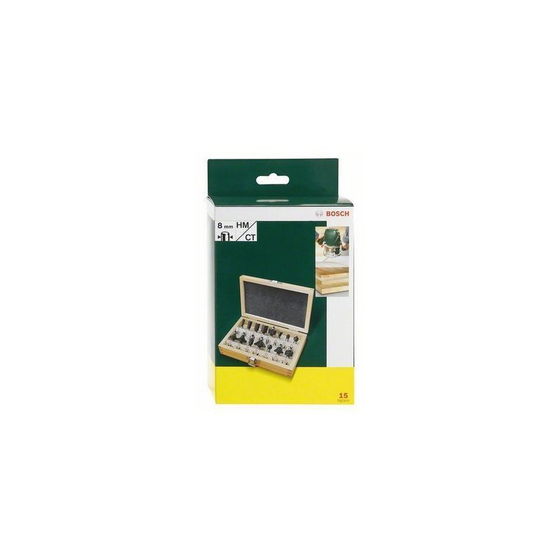 BOSCH Accessories - box 15 burs 8mm