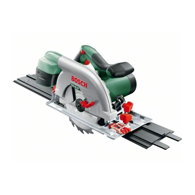 BOSCH Circular saw PKS66AF 1600W + rail