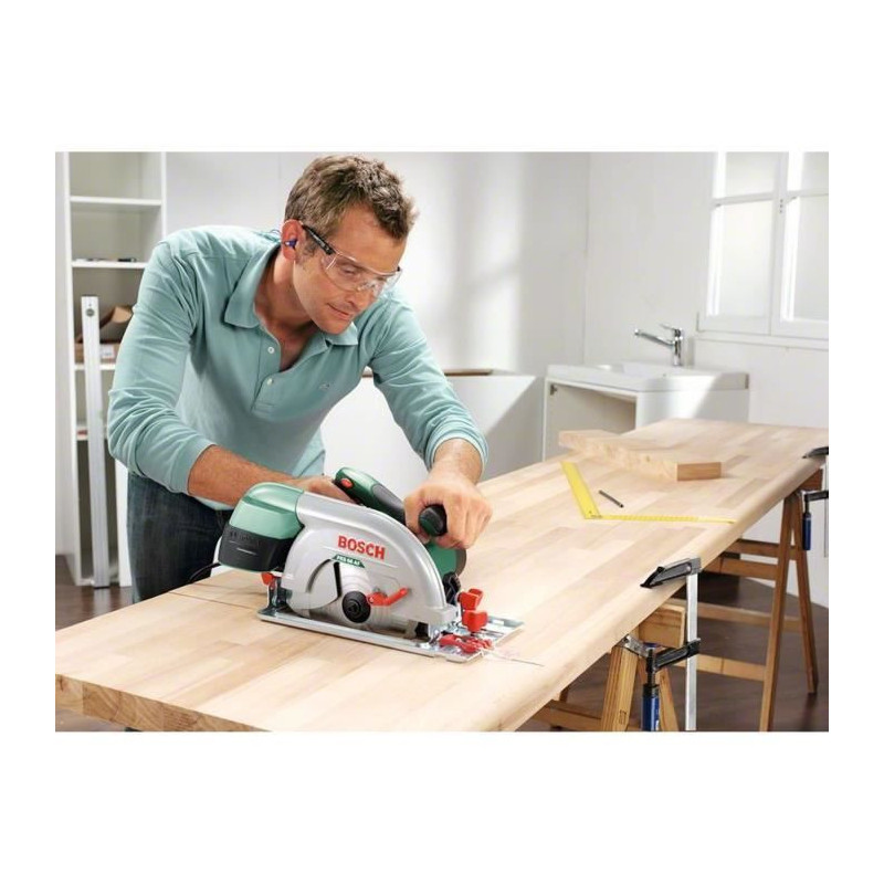 BOSCH Circular saw PKS66AF 1600W + rail