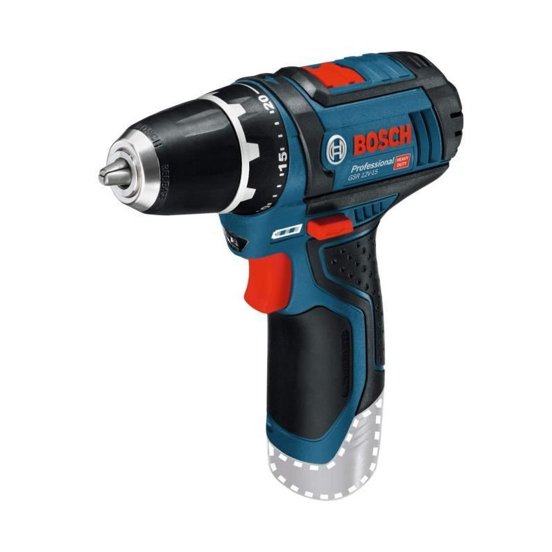 GSR 12V-15 screwdriver drill Solo Bosch Professional Cardboard 0601868
