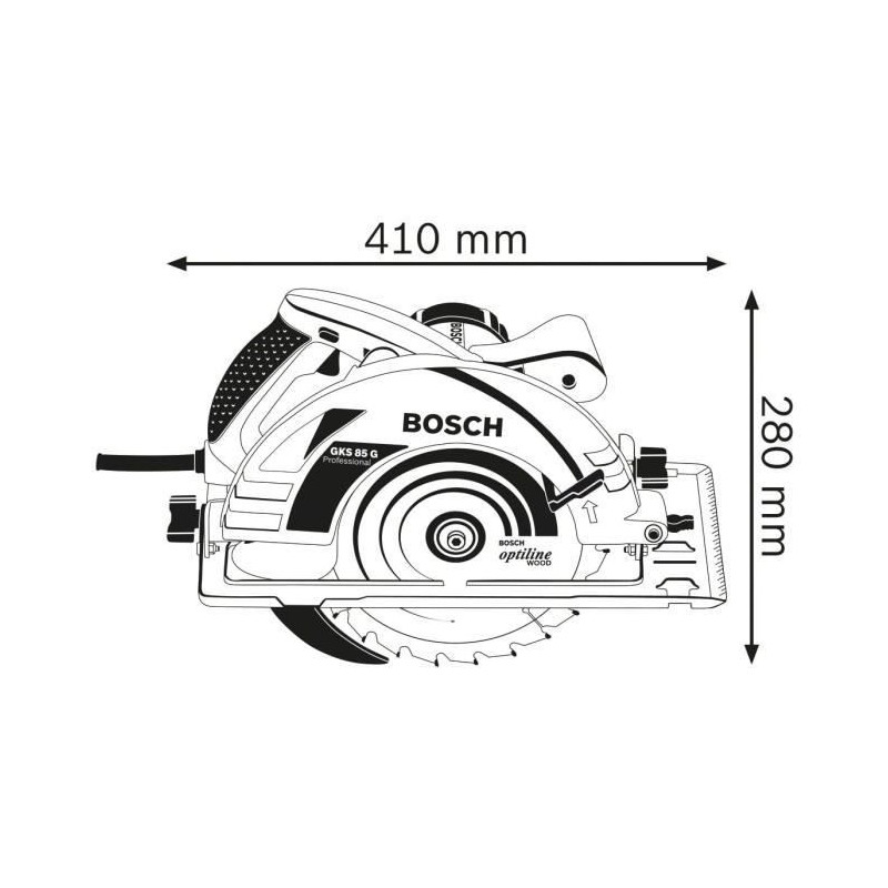 Bosch Professional GKS 85G circular saw - 060157A900