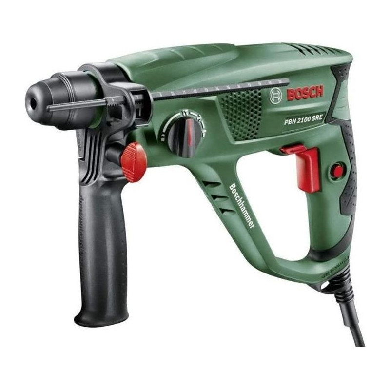 PBH 2100 RE hammer drill + 2 drills + 2 chisels