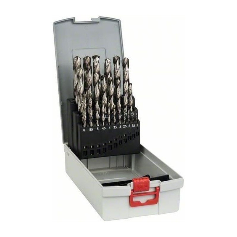 ProBox Assortment of Drill Bits Ground HSS-G, 1-13mm, 135 °, 25 - BOS