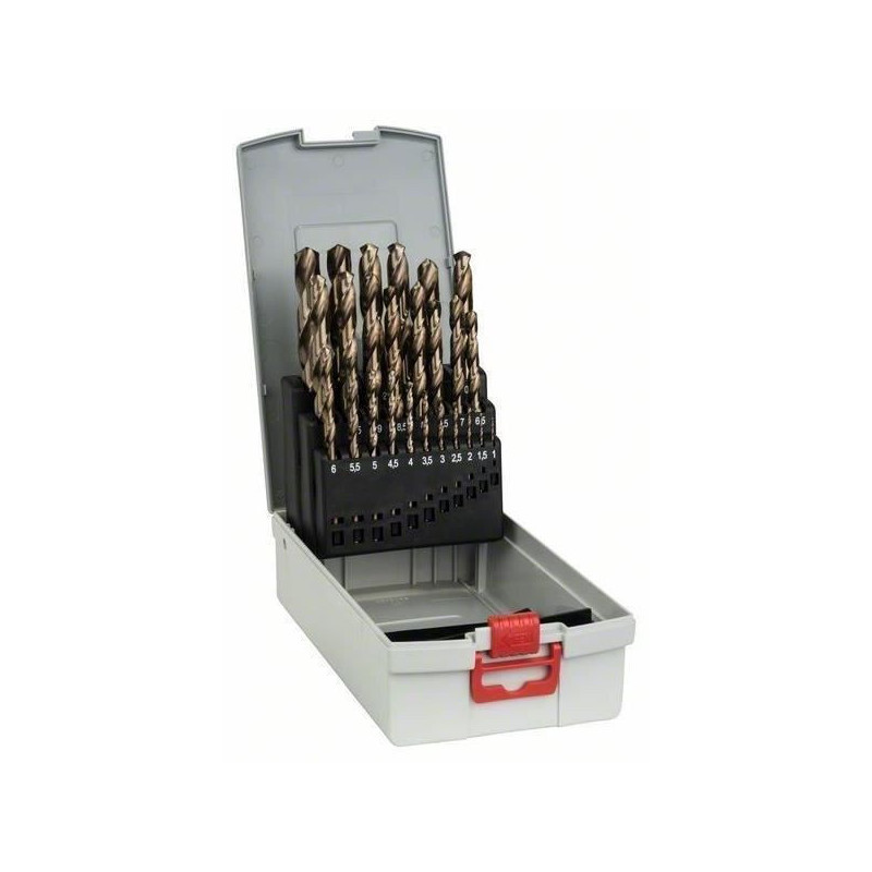 Drill set ProBox HSS-Co, 1-13mm, 135 °, 25 - BOSCH