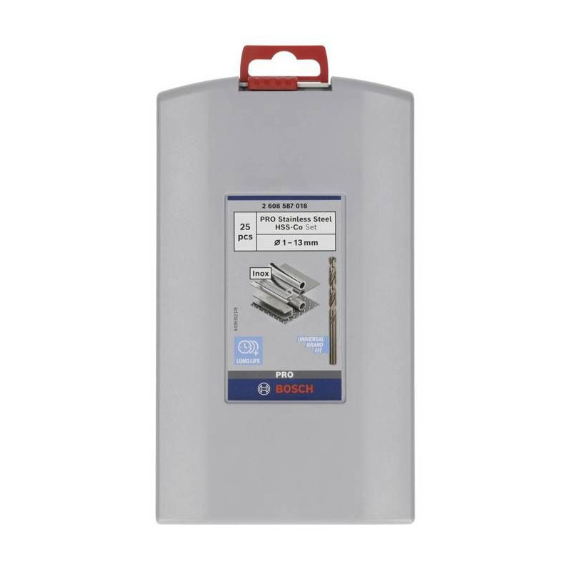 Drill set ProBox HSS-Co, 1-13mm, 135 °, 25 - BOSCH