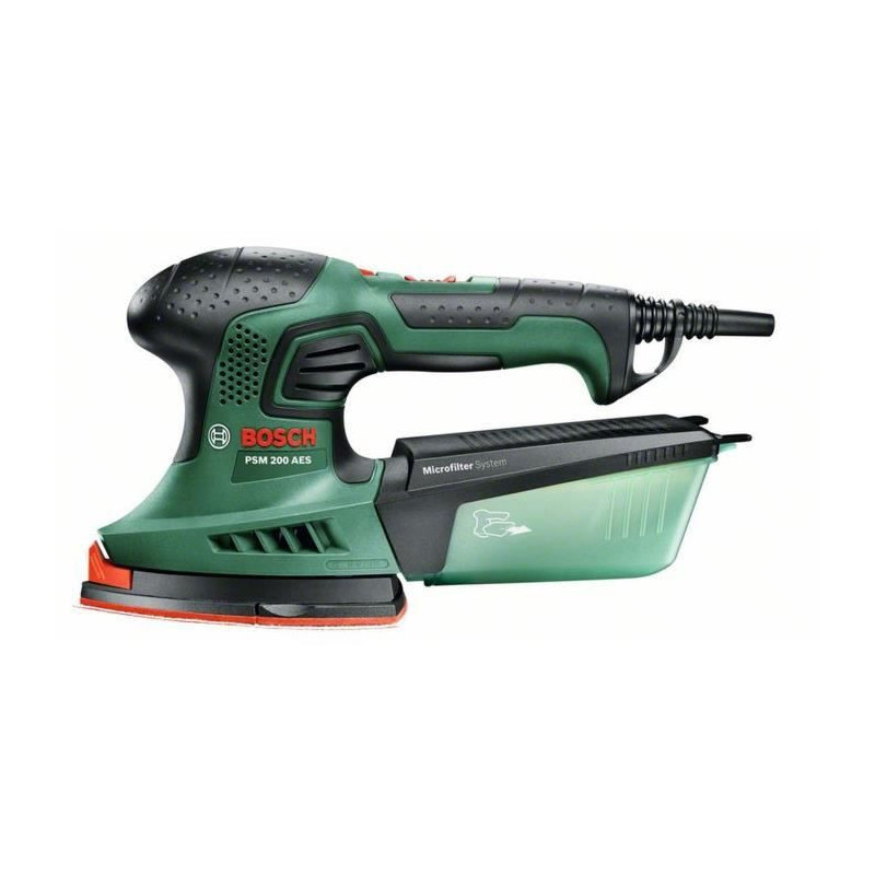 Multi Bosch - PSM 200 AES sander (delivered with 2 abrasive sheets, sa