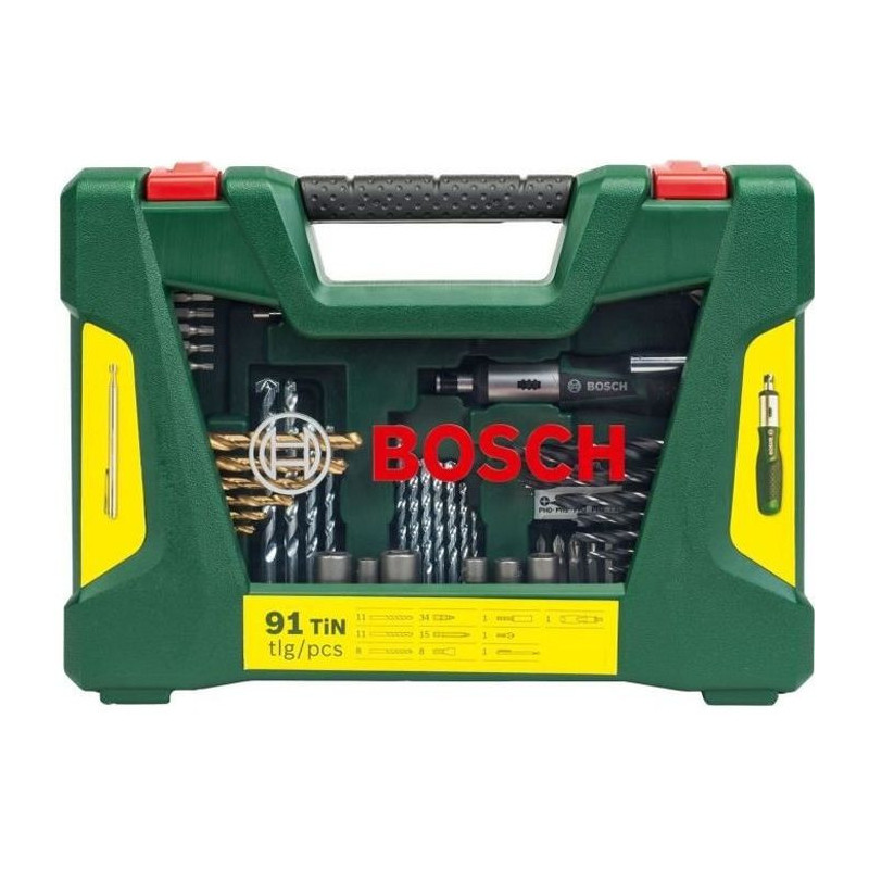 Accessories box for drilling and V -Line screwing (91 pcs) - Bosch