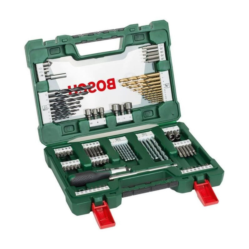 Accessories box for drilling and V -Line screwing (91 pcs) - Bosch