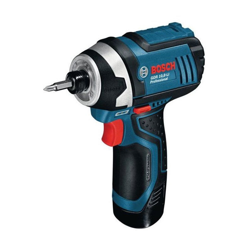 Bosch Professional GDR 12V-105 impact screwdriver + 2 2.0Ah batteries