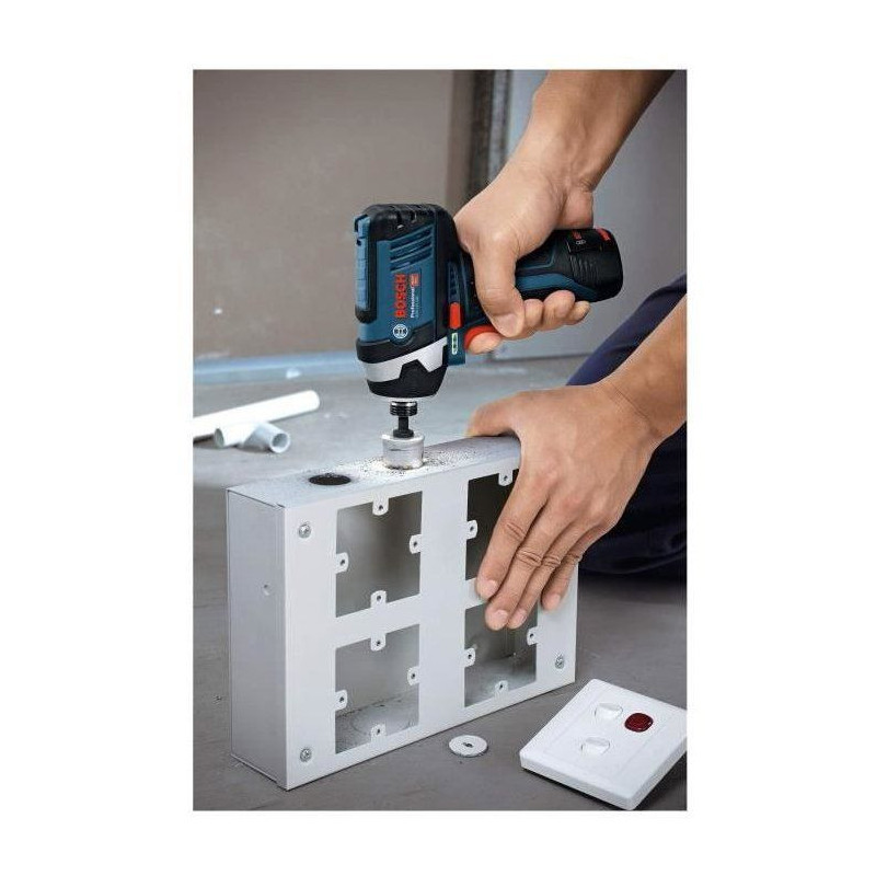 Bosch Professional GDR 12V-105 impact screwdriver + 2 2.0Ah batteries