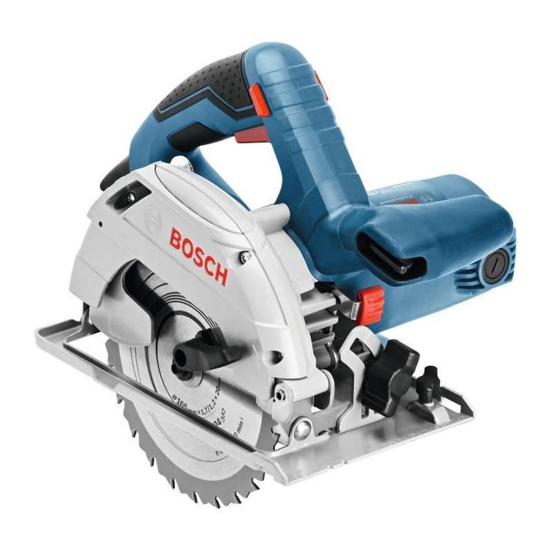 Bosch Professional Circular saw - GKS 165 in cardboard box with 1 wood