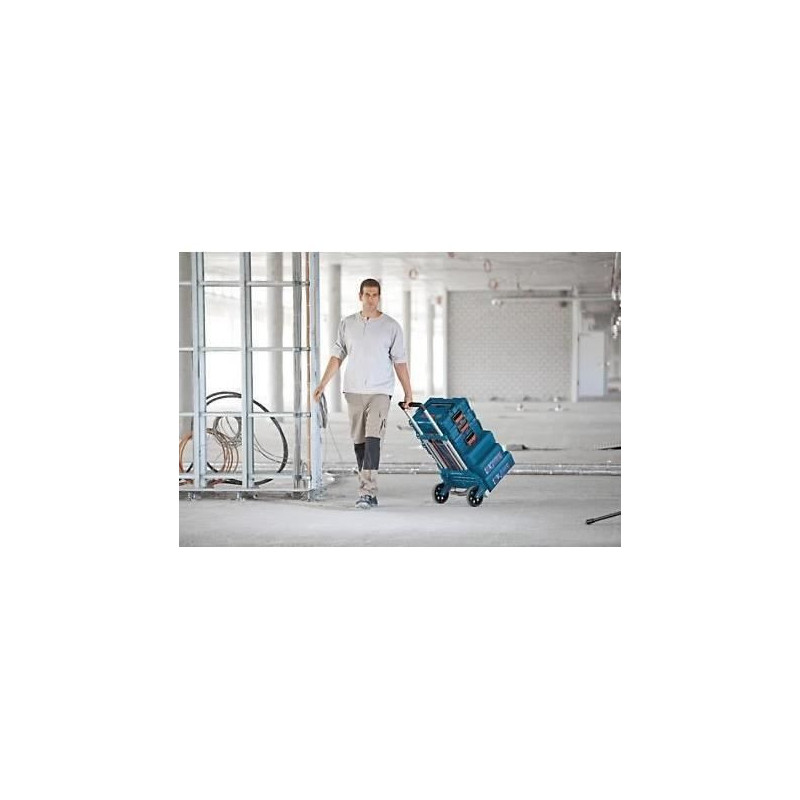 Bosch Professional folding transport hand truck for L-Boxx, 125kg floo