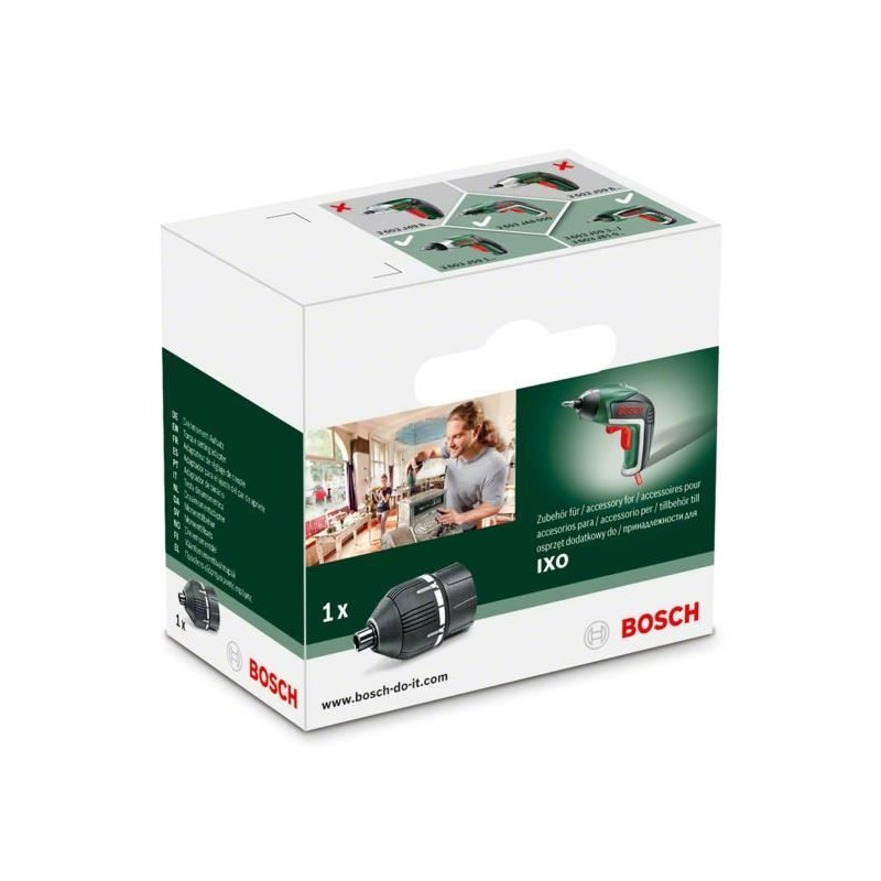 BOSCH Screwdriver - IXO Torque Setting Adapter