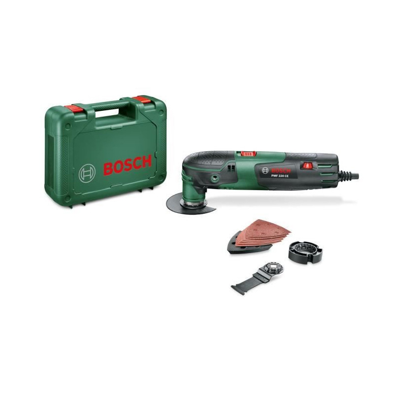 Bosch multifunction tool - PMF 220 CE (220W, delivered with accessorie