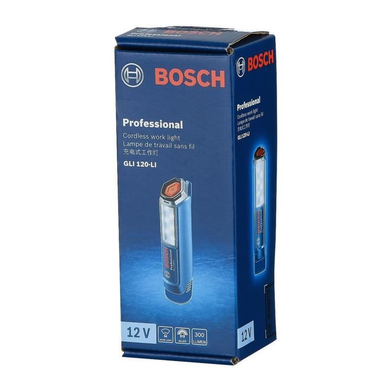 BOSCH PROFESSIONAL Cordless lamp 12V GLI 12V-300 solo (cardboard box)