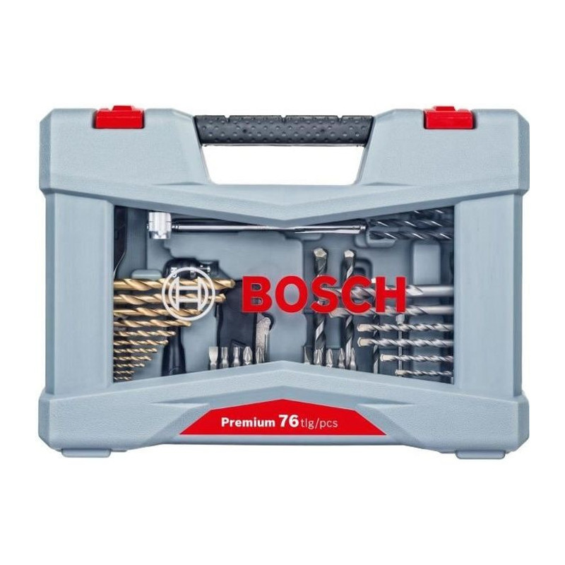 Premium drilling box - Vitting of 76 pcs- bosch