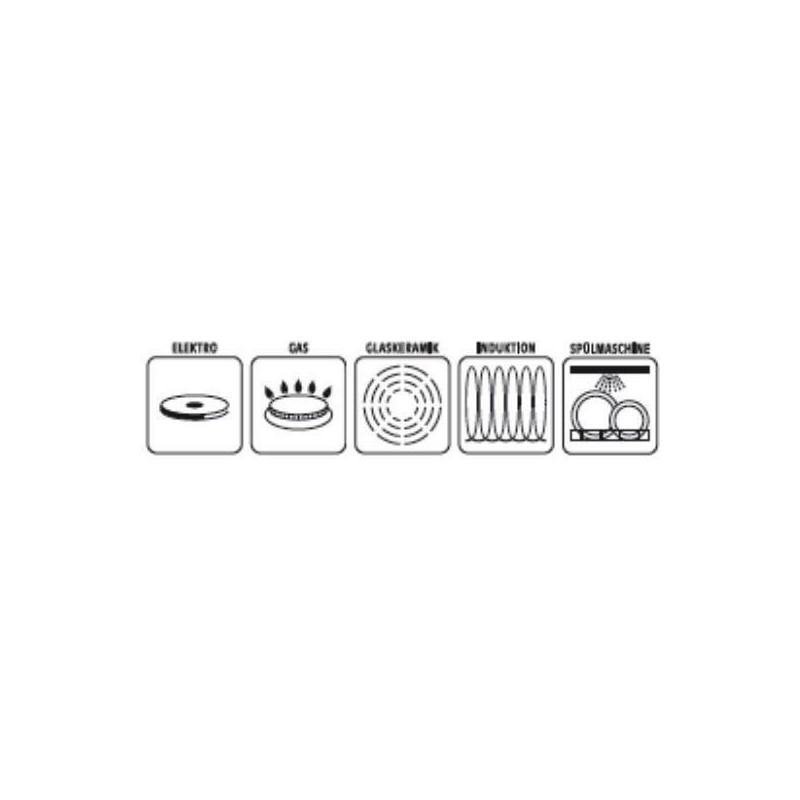 GSW induction pancake pan with spreader - 26 cm