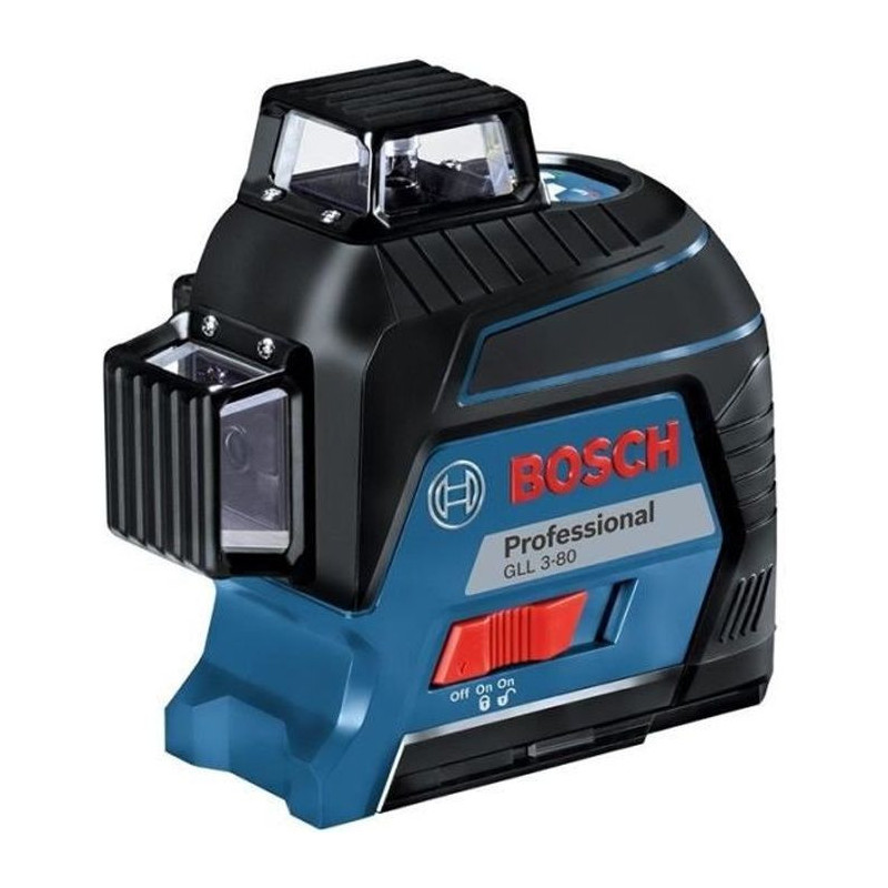 Laser Cross GLL 3-80 Red lines (Battery version) in standard box - Bos