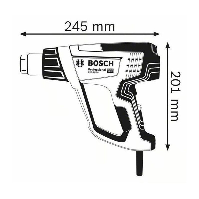 GHG 23-66 2300W thermal shift in standard box - Bosch - 06012A6300