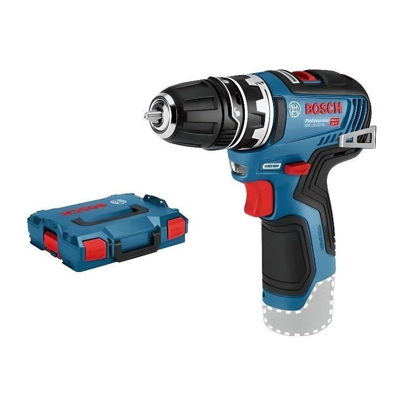 Bosch-Wireless Drill 12 V 35 Nm without battery or charger in an L-Box
