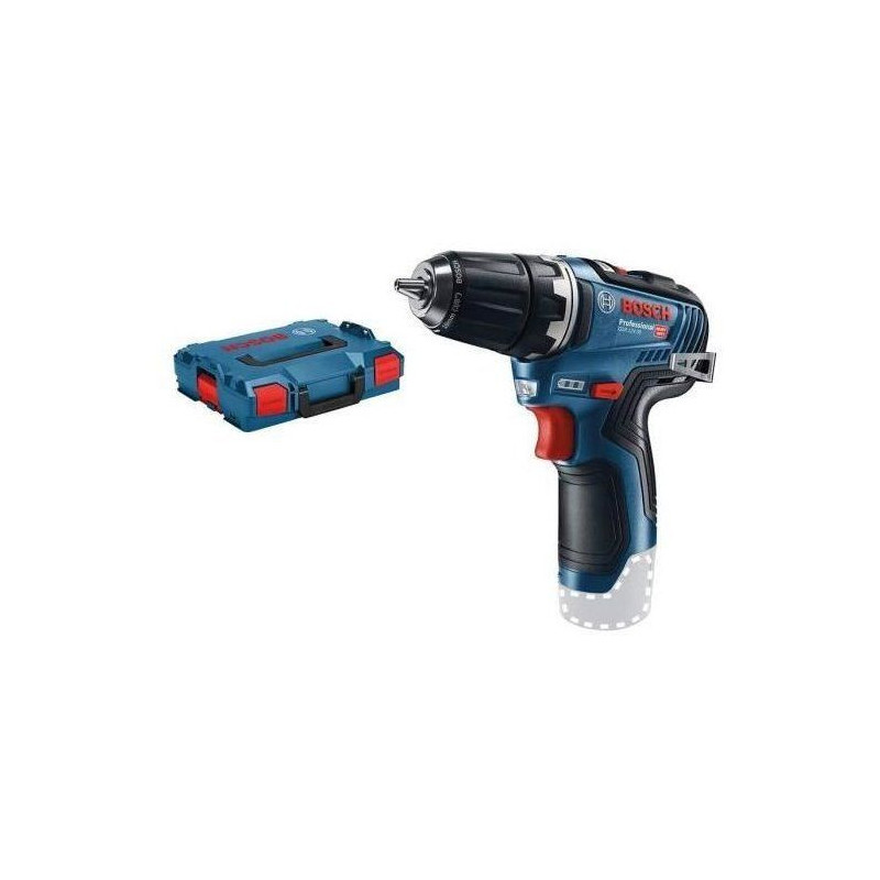 Bosch-Wireless Drill 12 V 35 Nm without battery or charger in an L-Box