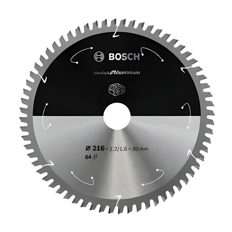 BOSCH PROFESSIONAL Carbide Circular Saw Blade 216 x 30 x 2.2 mm (64 te