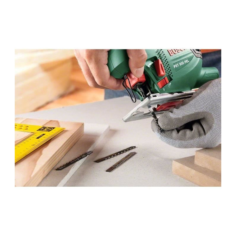 Bosch Sauteuse saw PST 800 PEL Base Alu 530W