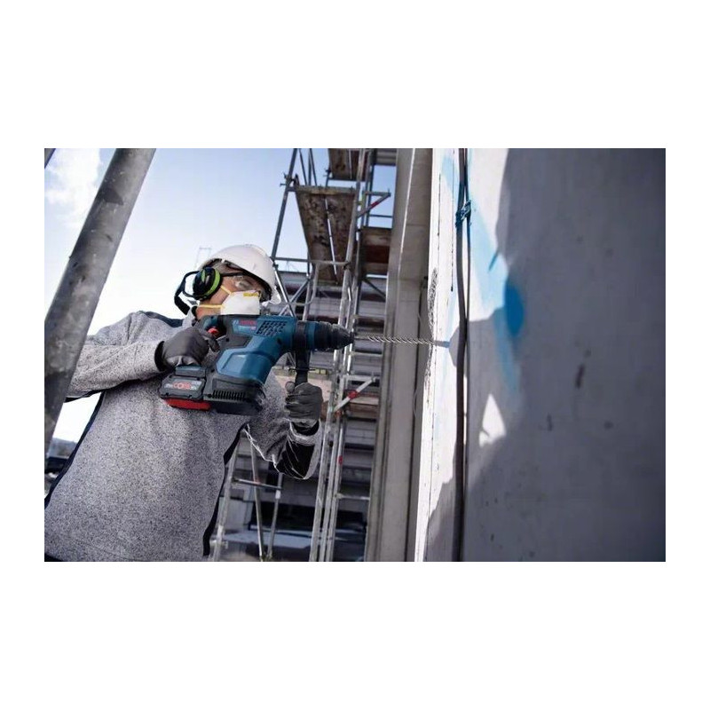 Cordless rotary hammer BOSCH PROFESSIONAL SDSPlus GBH 18V-34 FC, witho