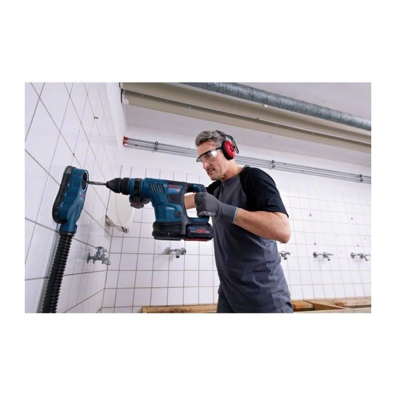 Cordless rotary hammer BOSCH PROFESSIONAL SDSPlus GBH 18V-34 FC, witho