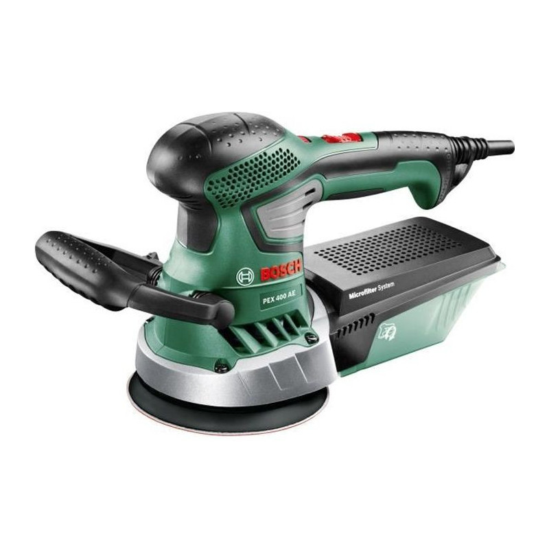 Bosch wired eccentric sander - PEX 400 AE (350W, delivered with storag
