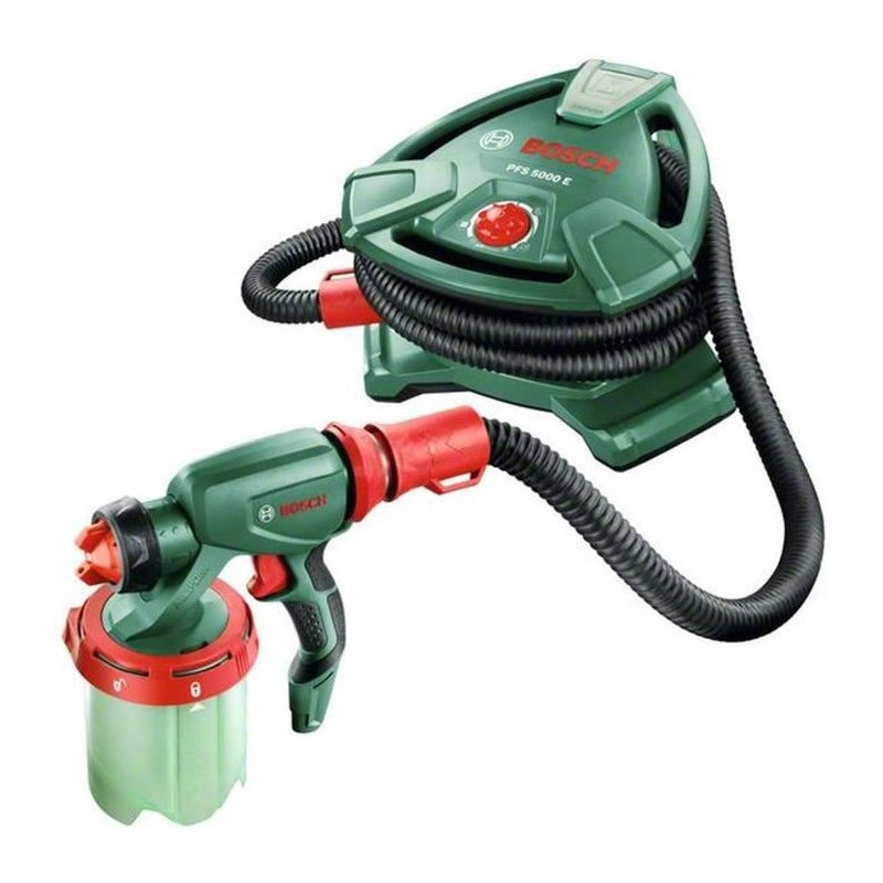 Bosch PFS Paint Pistolet 5000 E - 1200 W - Debit: 500 ml/min + MALXEUR