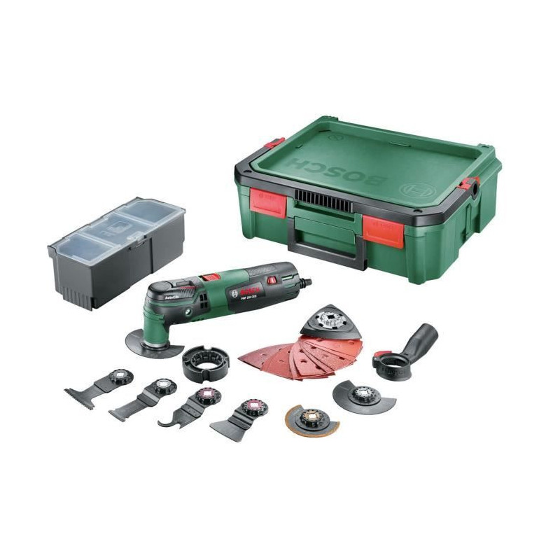 Bosch multifunction tool - PMF 250 CES (delivered with 1 Systembx tool
