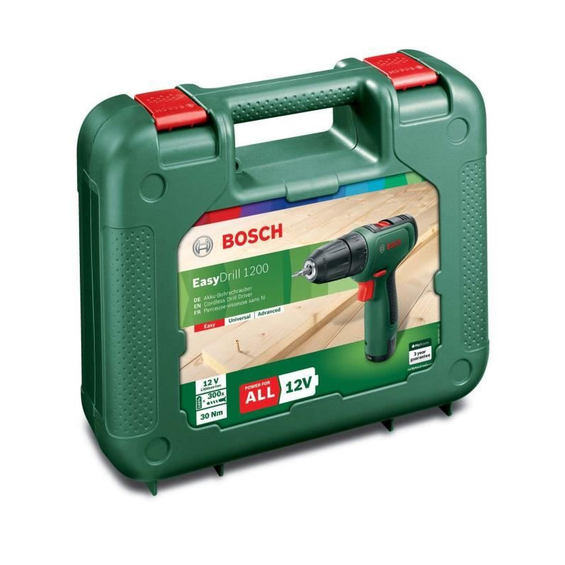Wireless drill Bosch-Easydrill 1200 (delivered with 1 battery 18V-5.5a