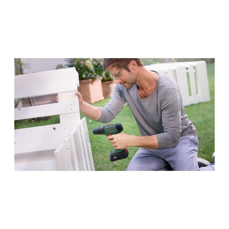 Wireless drill Bosch - Universaldrill 18 (1 battery 1.5 Ah, 1 charger,