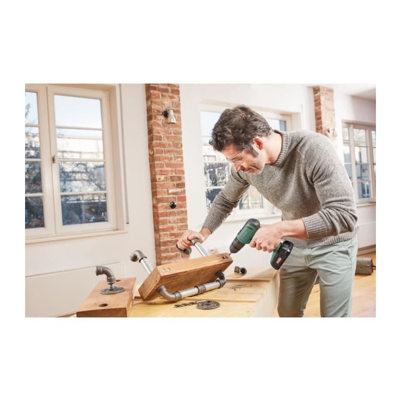 UniversalImpact 18V (1x1.5 Ah) + AL 1810 CV Drill Driver