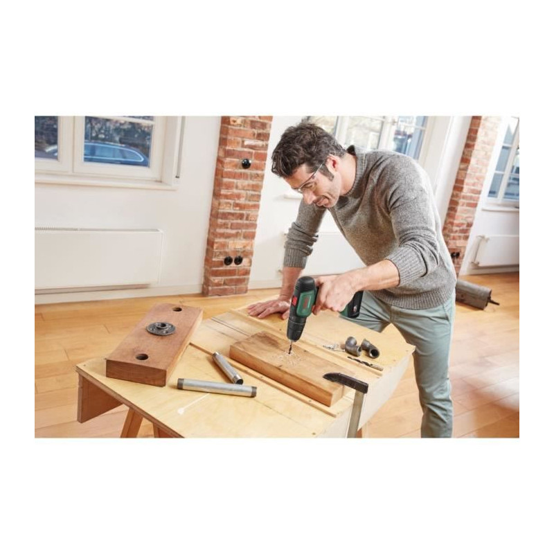 UniversalImpact 18V (1x1.5 Ah) + AL 1810 CV Drill Driver