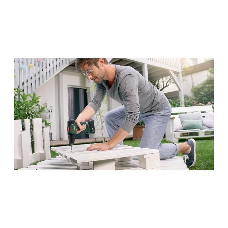 Bosch - Universaldrill 18 (delivered with 2 1.5 Ah batteries, Systemeb