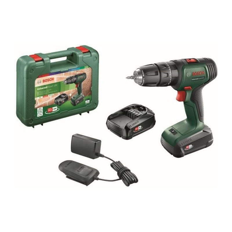 Wireless percussion drill Bosch-Universalimppact 18 (delivered with 2