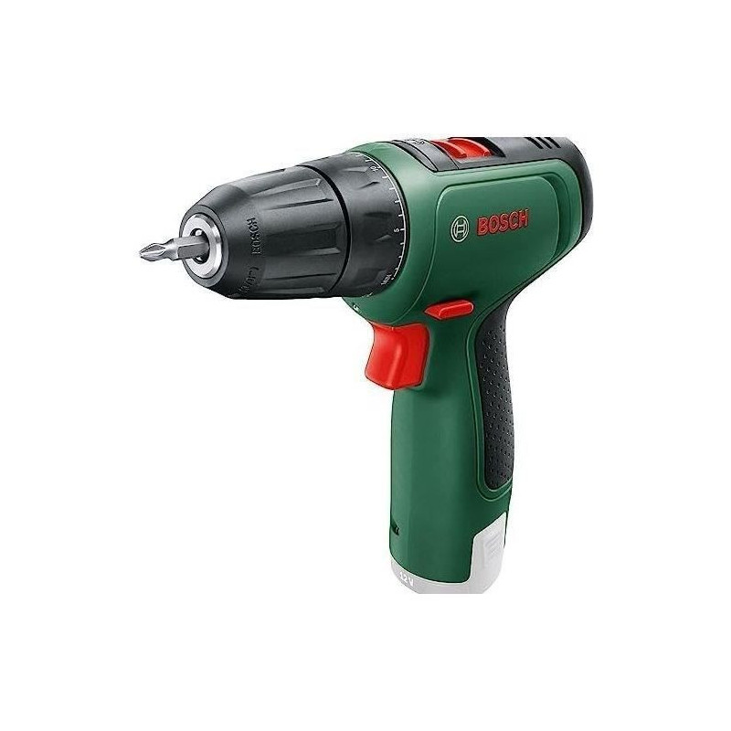 Bosch EasyDrill 1200 drill driver with 2 batteries, 1 charger, a case