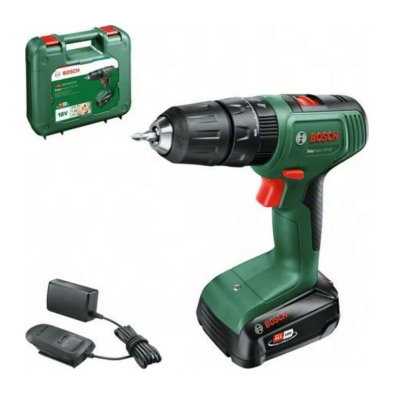 EasyImpact 18V-40 (1x 1.5Ah) + AL18V-20 drill driver in carrying case