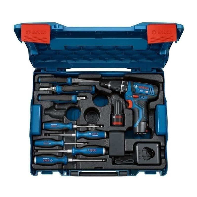 GSR 12V-15 screwdriver drill + Bosch Professional hand tools