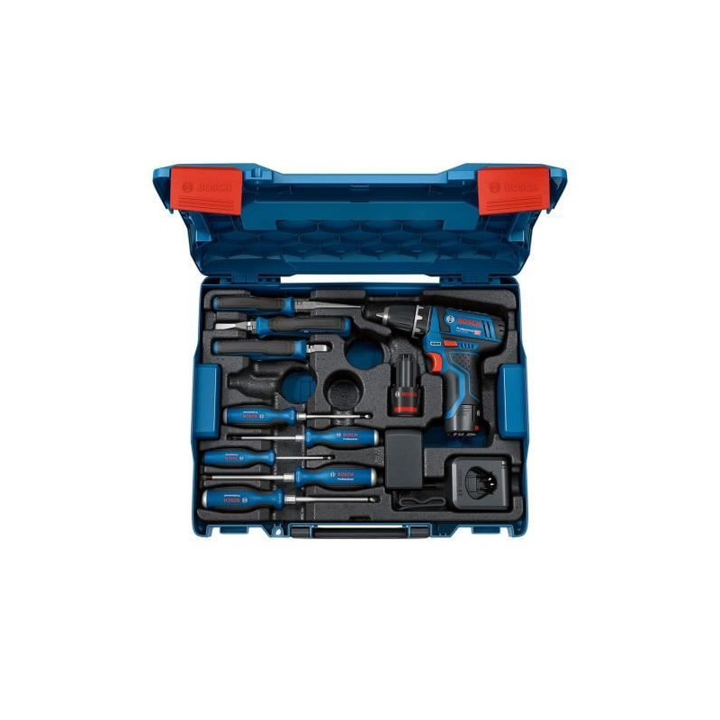 GSR 12V-15 screwdriver drill + Bosch Professional hand tools