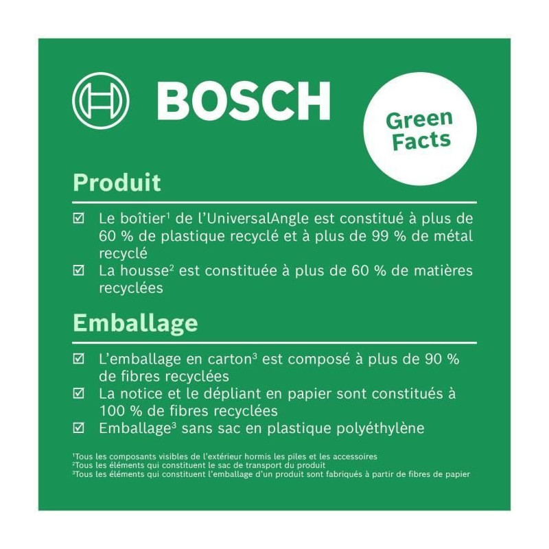 Bosch UniversalAngle angle measurer (precise measurement and transfer