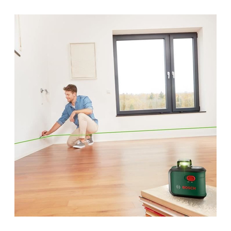 Bosch AdvancedLevel 360 Line Laser (3 laser lines with 360° laser for