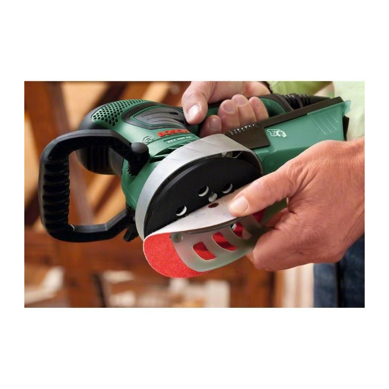 Bosch wired eccentric sander - PEX 400 AE (350W, delivered with storag