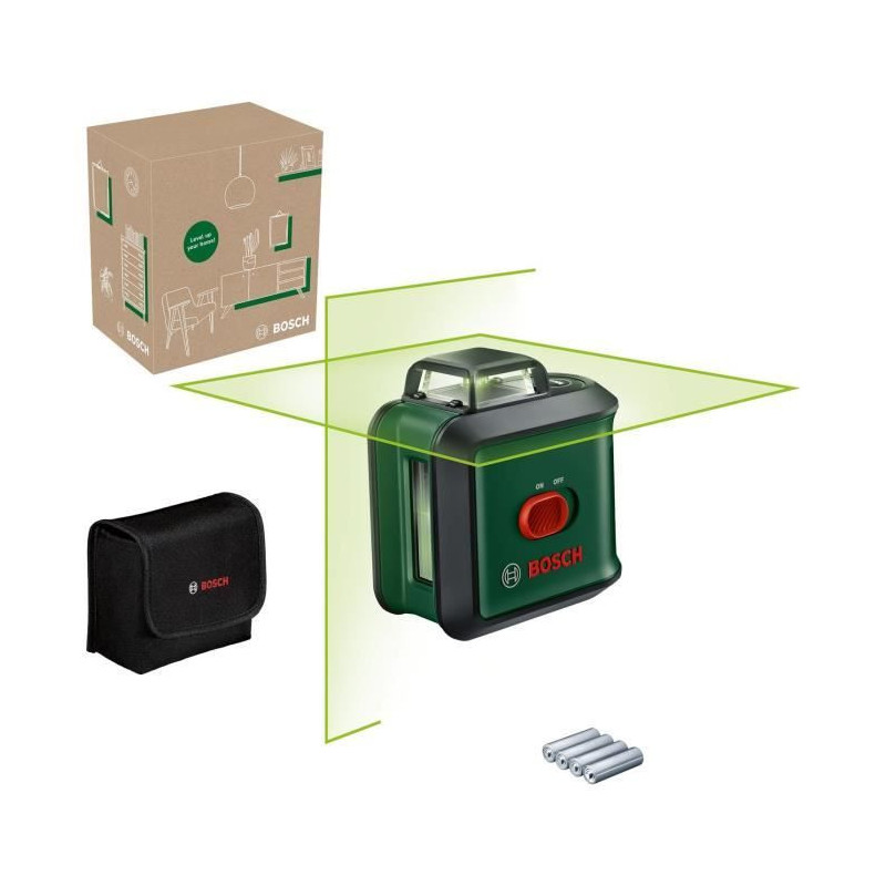 Bosch UniversalLevel 360 line laser (vertical and horizontal line lase